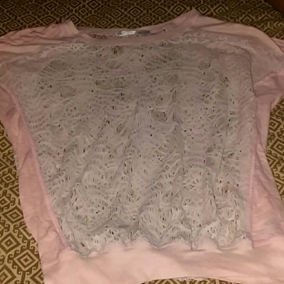 Miss Me Tops - Miss Me See through shirt. Miss Me Tops - Miss Me See through shirt.